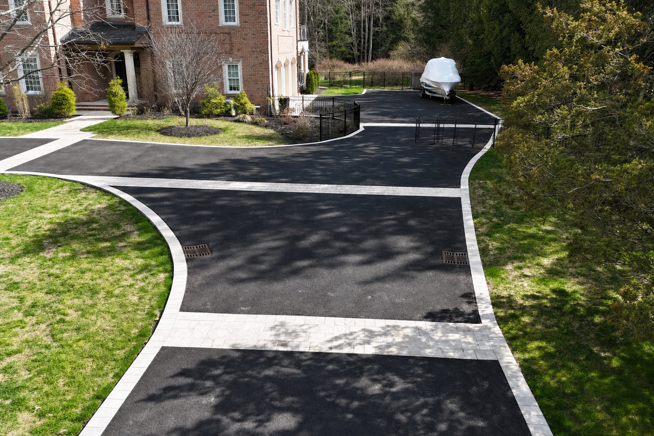 Driveway paving