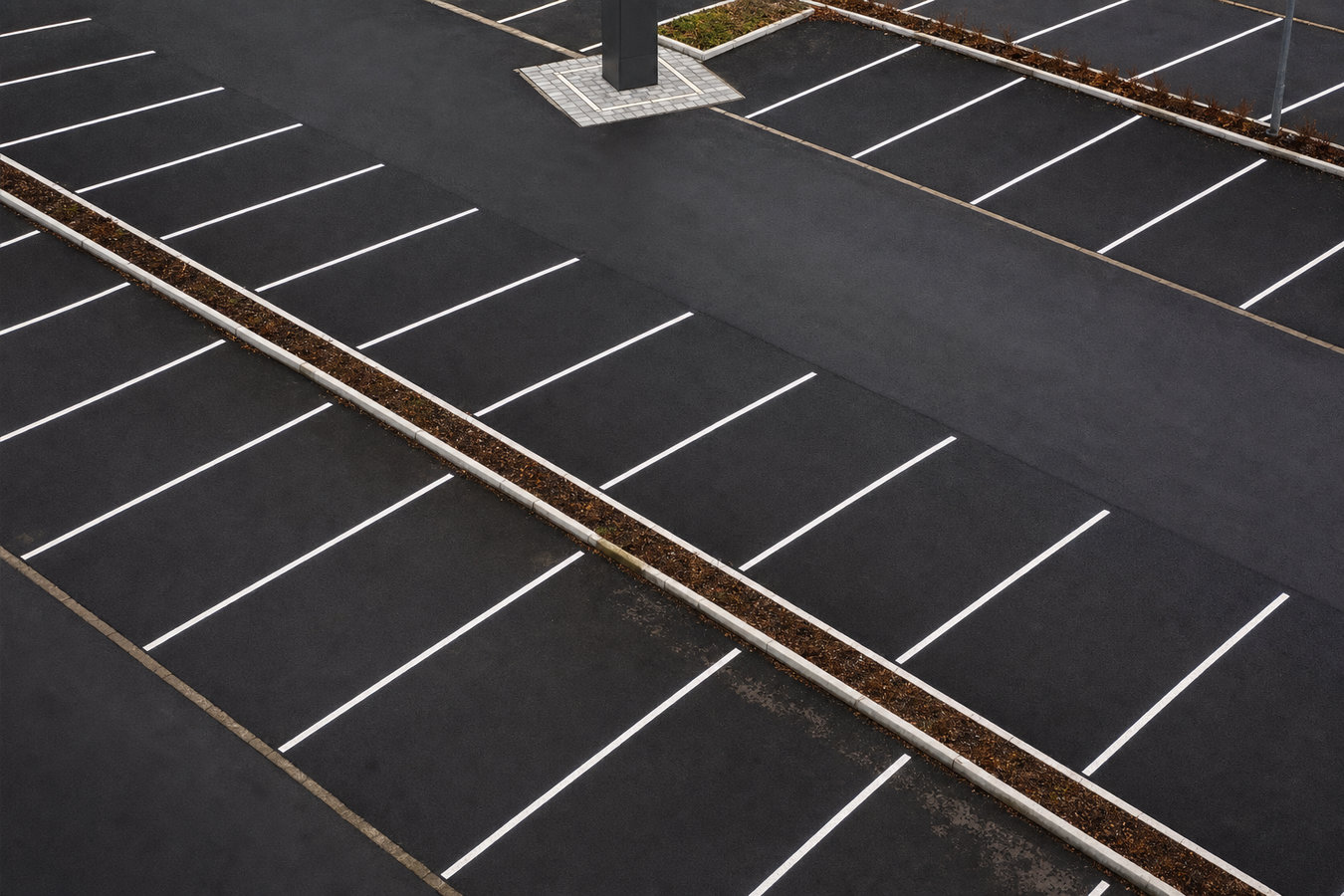 Parking lot paving
